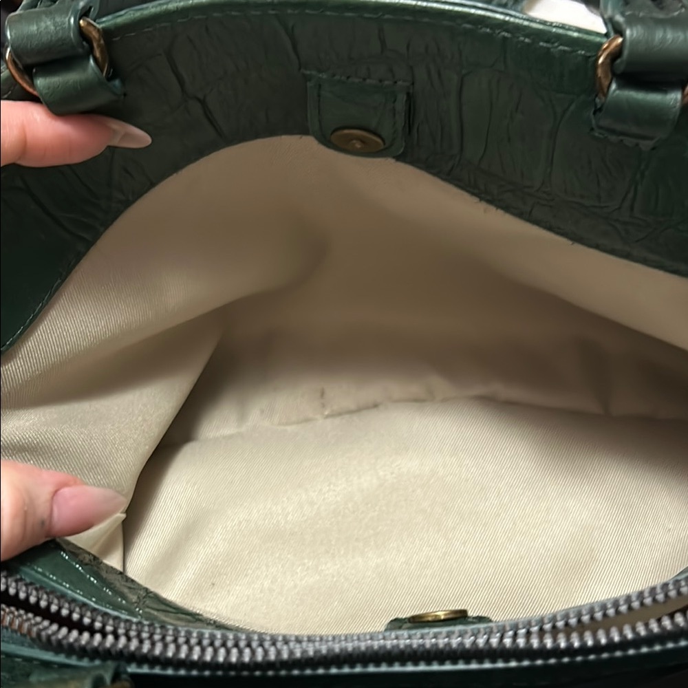 American Leather Co. Venice Handbag Satchel - Picture 3 of 9